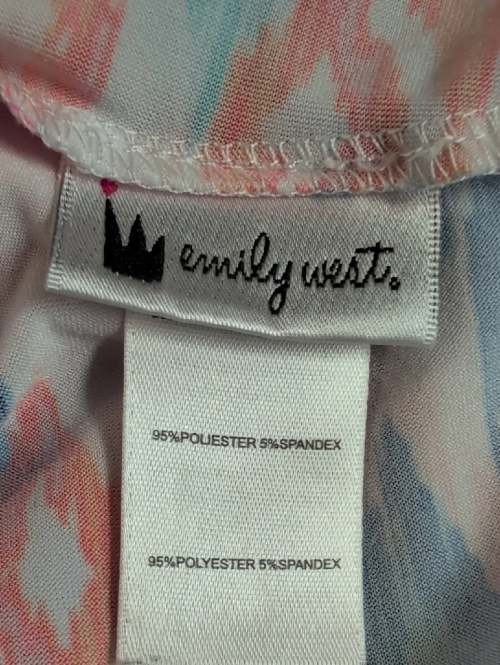 Emily West 2-in-1 Flip & Twirl Reversible Dress EUC Size Small